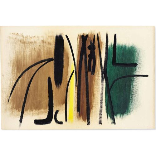 Hans Hartung, İsimsiz 14 Hans Hartung, İsimsiz 14 Lekecilik Sanat Akımları