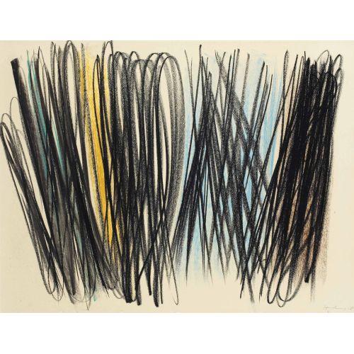 Hans Hartung, İsimsiz 17  Lekecilik Sanat Akımları