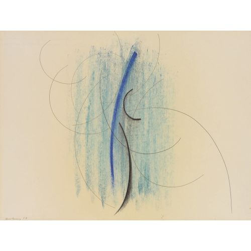 Hans Hartung, İsimsiz 23 Hans Hartung, İsimsiz 23 Lekecilik Sanat Akımları