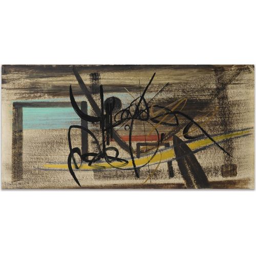 Hans Hartung, T46-25 Hans Hartung, T46-25 Lekecilik Sanat Akımları