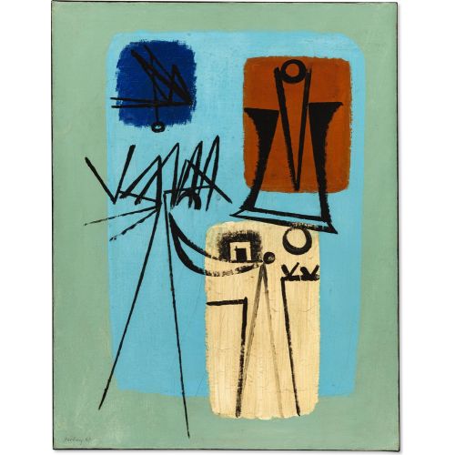 Hans Hartung, T1941-14 Hans Hartung, T1941-14 Lekecilik Sanat Akımları