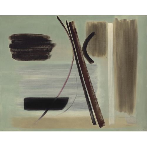 Hans Hartung, T1949-32 Hans Hartung, T1949-32 Lekecilik Sanat Akımları