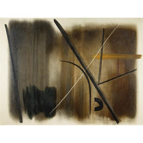 Hans Hartung, T1950-47 Hans Hartung, T1950-47 Lekecilik Sanat Akımları