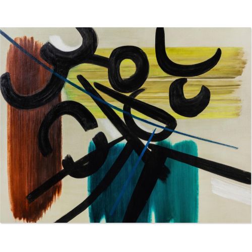 Hans Hartung, T1953-5 Hans Hartung, T1953-5 Lekecilik Sanat Akımları