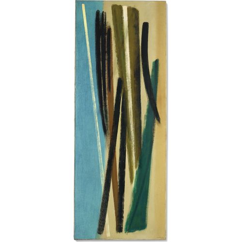 Hans Hartung, T1954-27 Hans Hartung, T1954-27 Lekecilik Sanat Akımları