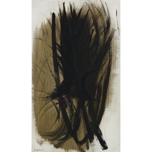 Hans Hartung, T1955-41 Hans Hartung, T1955-41 Lekecilik Sanat Akımları