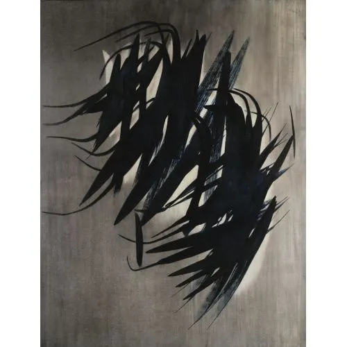 Hans Hartung, T1956-13  Tachisme Art Movements