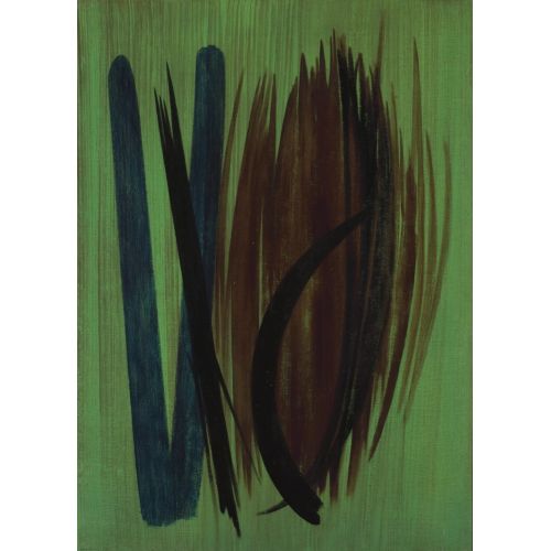 Hans Hartung, T1957-14 Hans Hartung, T1957-14 Lekecilik Sanat Akımları