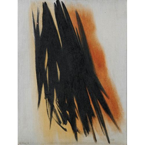 Hans Hartung, T1957-18E2 Hans Hartung, T1957-18E2 Lekecilik Sanat Akımları
