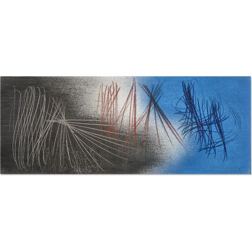 Hans Hartung, T1961-36 Hans Hartung, T1961-36 Lekecilik Sanat Akımları
