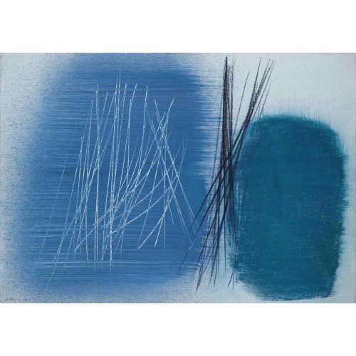 Hans Hartung, T1961-56 Hans Hartung, T1961-56 Lekecilik Sanat Akımları