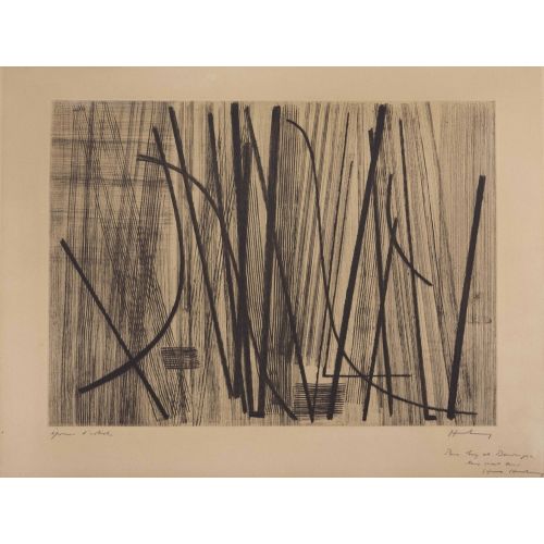 Hans Hartung, Kompozisyon 12 Hans Hartung, Kompozisyon 12 Lekecilik Sanat Akımları