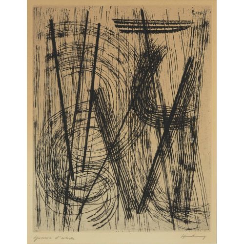 Hans Hartung, Kompozisyon 15 Hans Hartung, Kompozisyon 15 Lekecilik Sanat Akımları