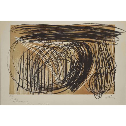 Hans Hartung, Kompozisyon 16 Hans Hartung, Kompozisyon 16 Lekecilik Sanat Akımları
