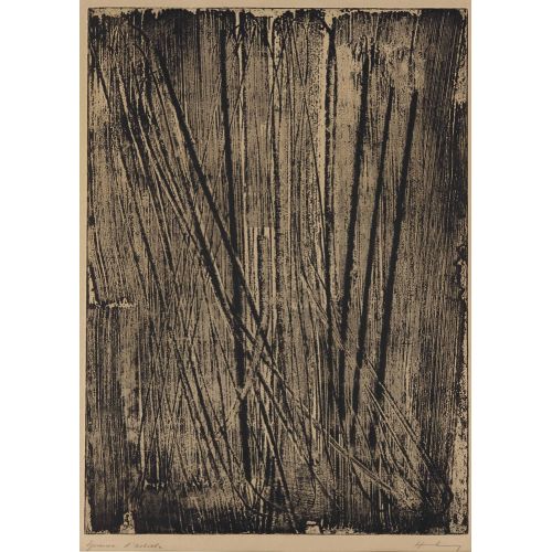 Hans Hartung, Kompozisyon 21 Hans Hartung, Kompozisyon 21 Lekecilik Sanat Akımları