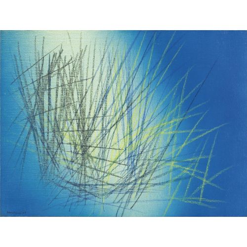 Hans Hartung, T1963-K21 Hans Hartung, T1963-K21 Lekecilik Sanat Akımları
