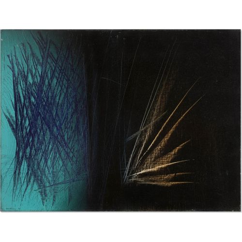 Hans Hartung, T1963-U36 Hans Hartung, T1963-U36 Lekecilik Sanat Akımları