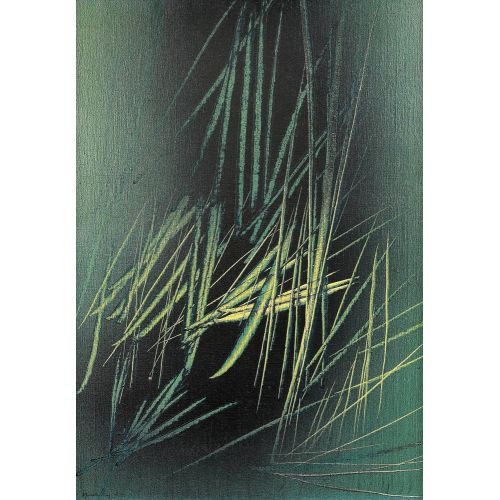 Hans Hartung, T1964-R26 Hans Hartung, T1964-R26 Lekecilik Sanat Akımları