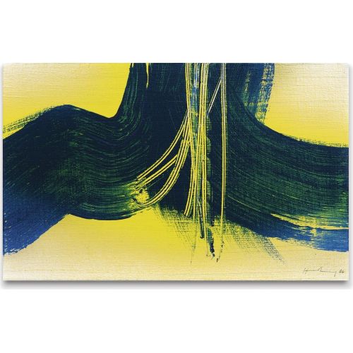 Hans Hartung, T1966-R34 Hans Hartung, T1966-R34 Lekecilik Sanat Akımları