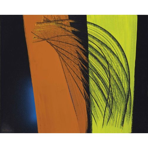Hans Hartung, T1971-E9 Hans Hartung, T1971-E9 Lekecilik Sanat Akımları