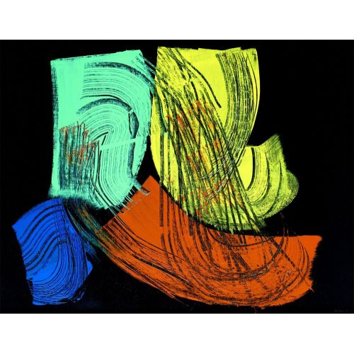 Hans Hartung, T1971-E34 Hans Hartung, T1971-E34 Lekecilik Sanat Akımları