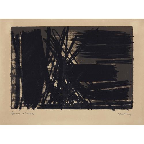 Hans Hartung, L5 (Schmucking p.68) Hans Hartung, L5 (Schmucking p.68) Lekecilik Sanat Akımları