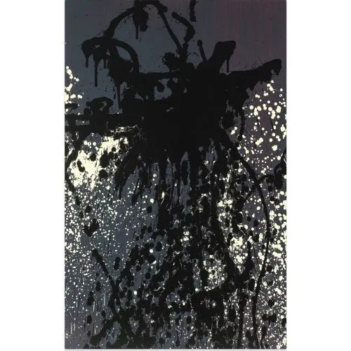 Hans Hartung, T1988-K26 Hans Hartung, T1988-K26 Lekecilik Sanat Akımları