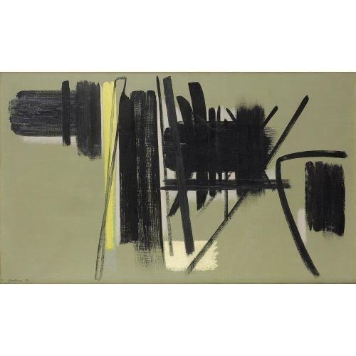 Hans Hartung, T 1952-53 Hans Hartung, T 1952-53 Lekecilik Sanat Akımları