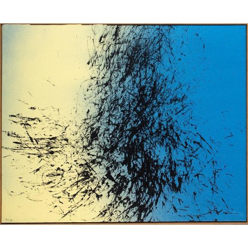 Hans Hartung, T 1983-H48 Hans Hartung, T 1983-H48 Lekecilik Sanat Akımları