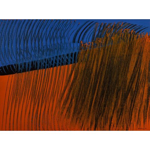 Hans Hartung, T-1971-R8 Hans Hartung, T-1971-R8 Lekecilik Sanat Akımları
