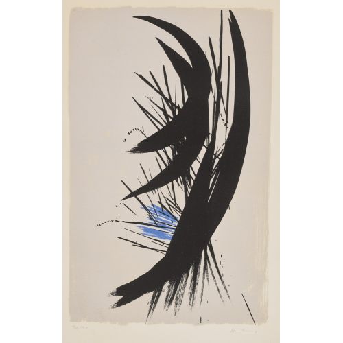 Hans Hartung, Başlıksız 4  Lekecilik Sanat Akımları