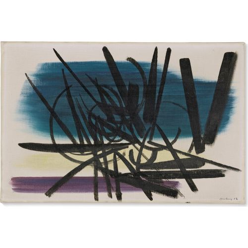 Hans Hartung, Başlıksız 7 Hans Hartung, Başlıksız 7 Lekecilik Sanat Akımları
