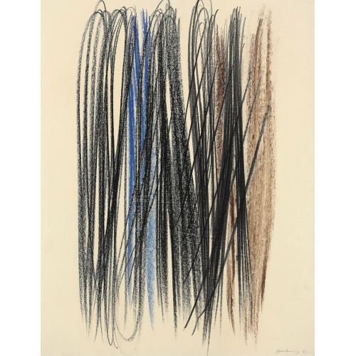 Hans Hartung, Başlıksız 5 Hans Hartung, Başlıksız 5 Lekecilik Sanat Akımları