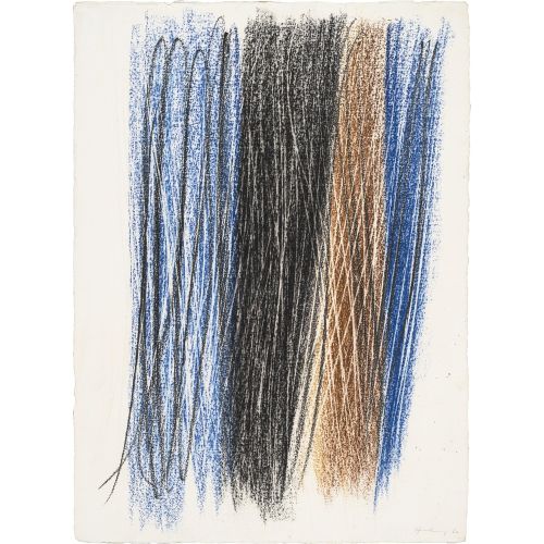 Hans Hartung, Başlıksız (G-5) Hans Hartung, Başlıksız (G-5) Lekecilik Sanat Akımları