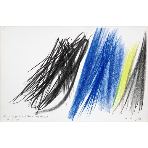 Hans Hartung, P8-1986-E17 Hans Hartung, P8-1986-E17 Lekecilik Sanat Akımları