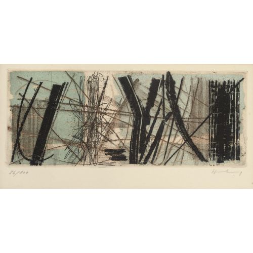 Hans Hartung, Başlıksız 1 Hans Hartung, Başlıksız 1 Lekecilik Sanat Akımları