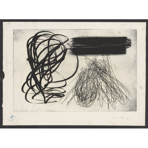 Hans Hartung, Başlıksız 4 Hans Hartung, Başlıksız 4 Lekecilik Sanat Akımları