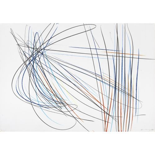 Hans Hartung, P20-1976-H10 Hans Hartung, P20-1976-H10 Lekecilik Sanat Akımları
