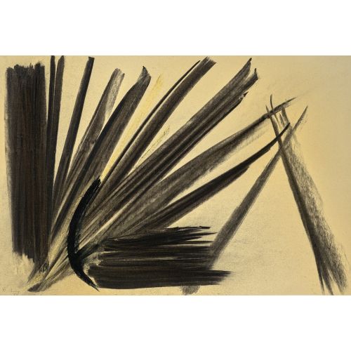 Hans Hartung, P1952-16 Hans Hartung, P1952-16 Lekecilik Sanat Akımları