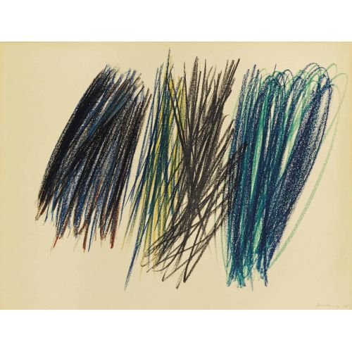 Hans Hartung, P1958-20 Hans Hartung, P1958-20 Lekecilik Sanat Akımları