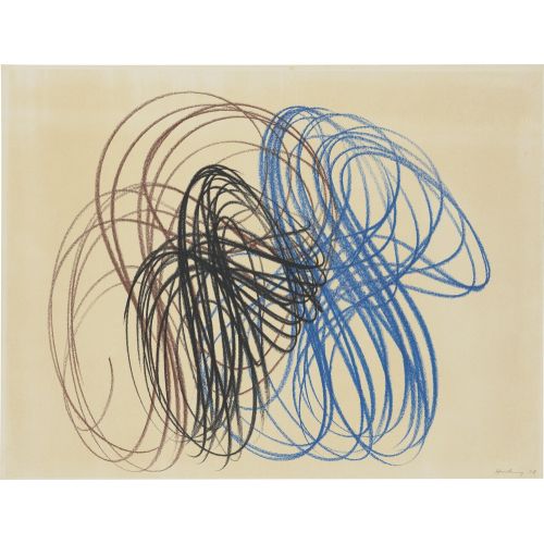 Hans Hartung, P1958-234 Hans Hartung, P1958-234 Lekecilik Sanat Akımları