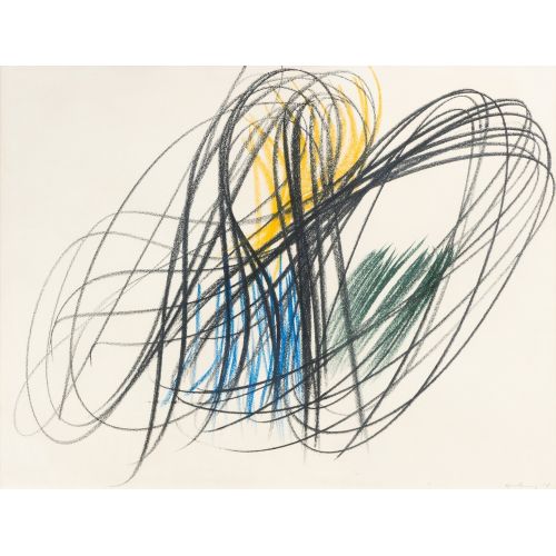 Hans Hartung, P1958-247 Hans Hartung, P1958-247 Lekecilik Sanat Akımları