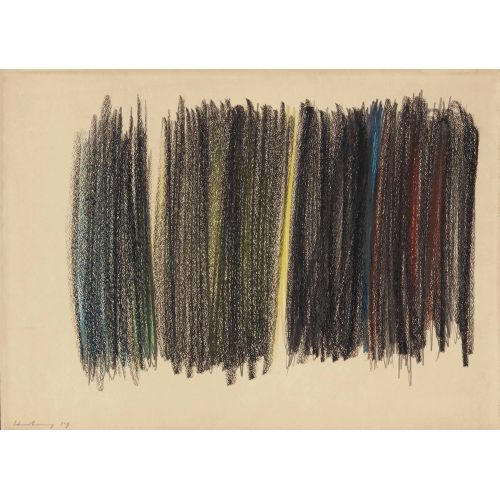 Hans Hartung, P1959-27 Hans Hartung, P1959-27 Lekecilik Sanat Akımları