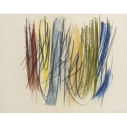 Hans Hartung, P1959-150 Hans Hartung, P1959-150 Lekecilik Sanat Akımları