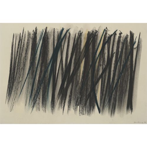 Hans Hartung, P1960-7 Hans Hartung, P1960-7 Lekecilik Sanat Akımları