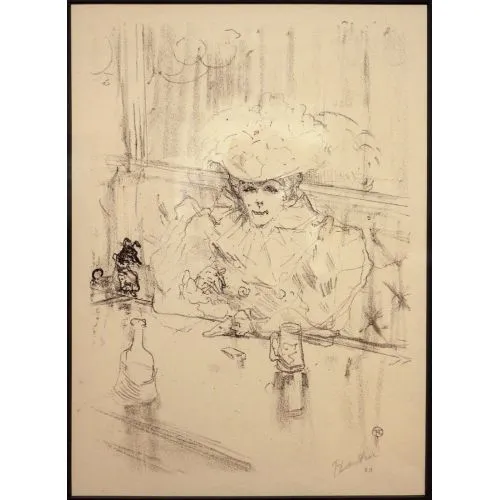 Henri De Toulouse Lautrec Nell Hanneton Post Impressionism Henri De Toulouse Lautrec Nell Hanneton Post Impressionism Art Movements Canvas, Drawing Paper Prints, Reproduction Oil Painting