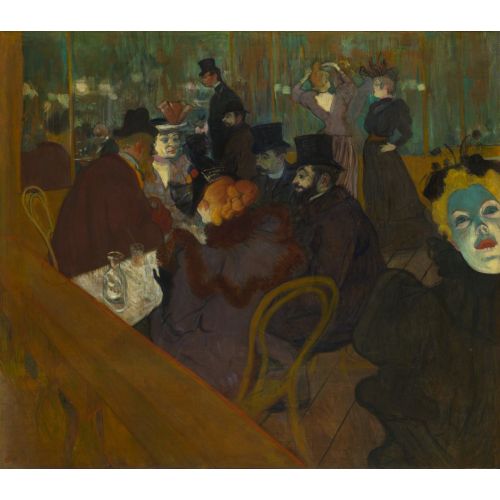 Henri De Toulouse Lautrec At The Moulin Rouge