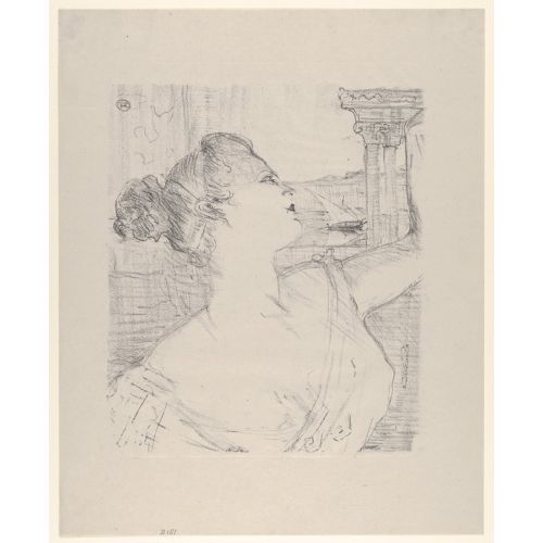 Henri De Toulouse Lautrec Sybil Sanderson Henri De Toulouse Lautrec Sybil Sanderson