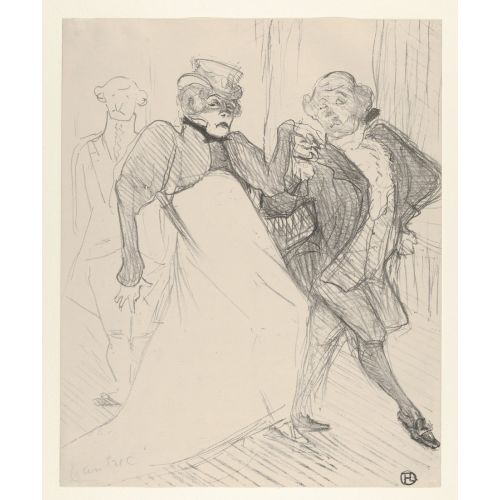 Henri De Toulouse Lautrec Rejane And Galipaux In Madame Sans Gene Henri De Toulouse Lautrec Rejane And Galipaux In Madame Sans Gene