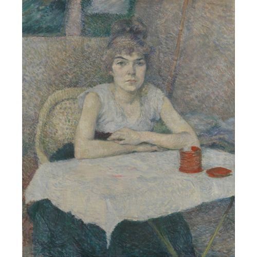 Henri De Toulouse Lautrec Young Woman At A Table Poudre De Riz Henri De Toulouse Lautrec Young Woman At A Table Poudre De Riz